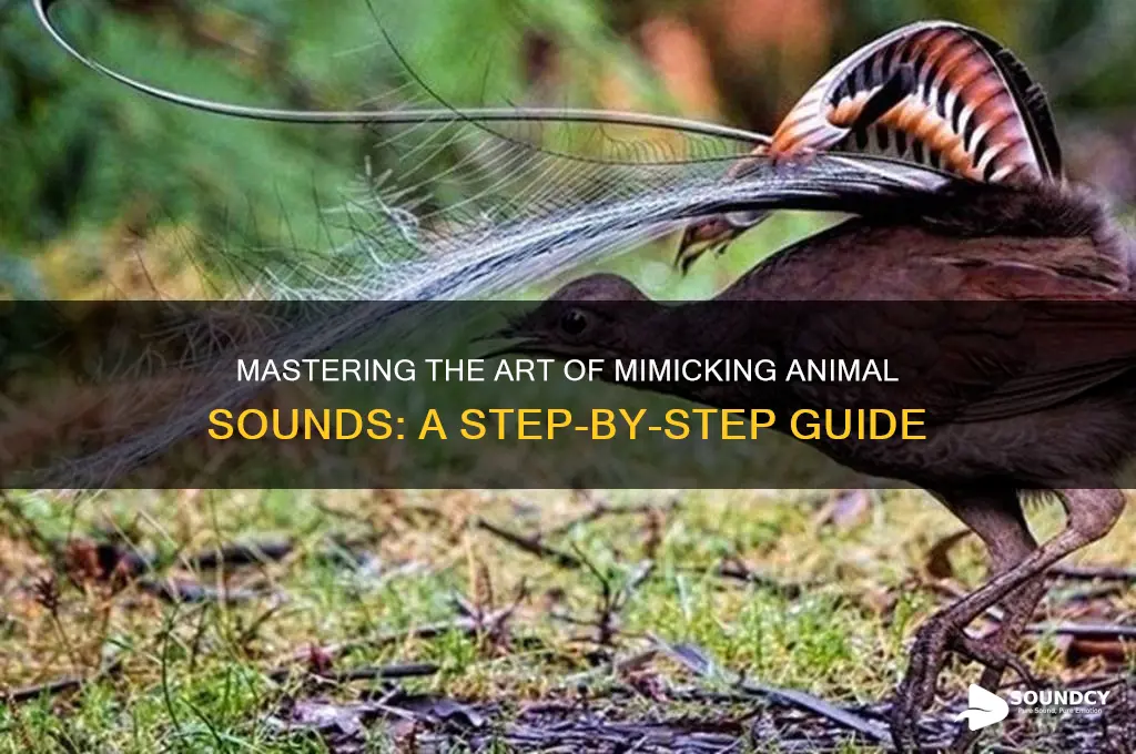 how to imitate animal sounds