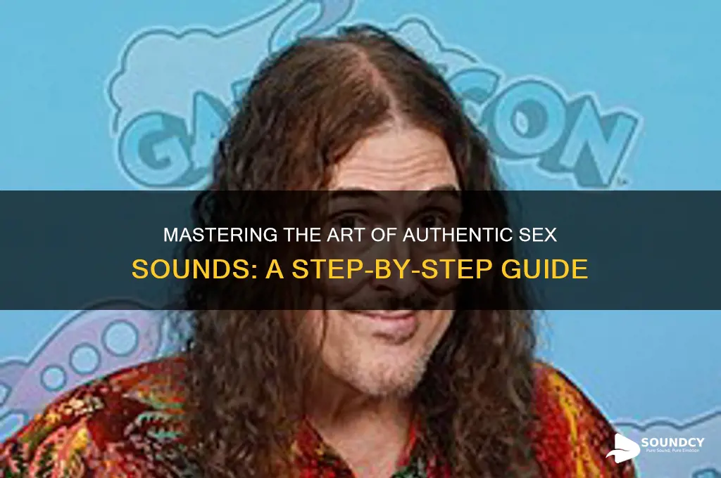 how to imitate sex sounds