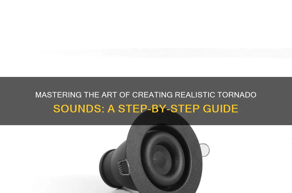 how to imitate tornado sound