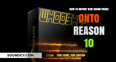 Importing New Sound Packs into Reason 10: A Step-by-Step Guide