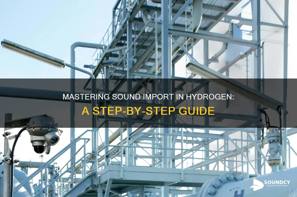 how to import sounds hydrogen