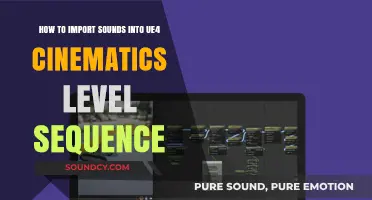 Mastering UE4 Cinematics: Importing Sounds into Level Sequences