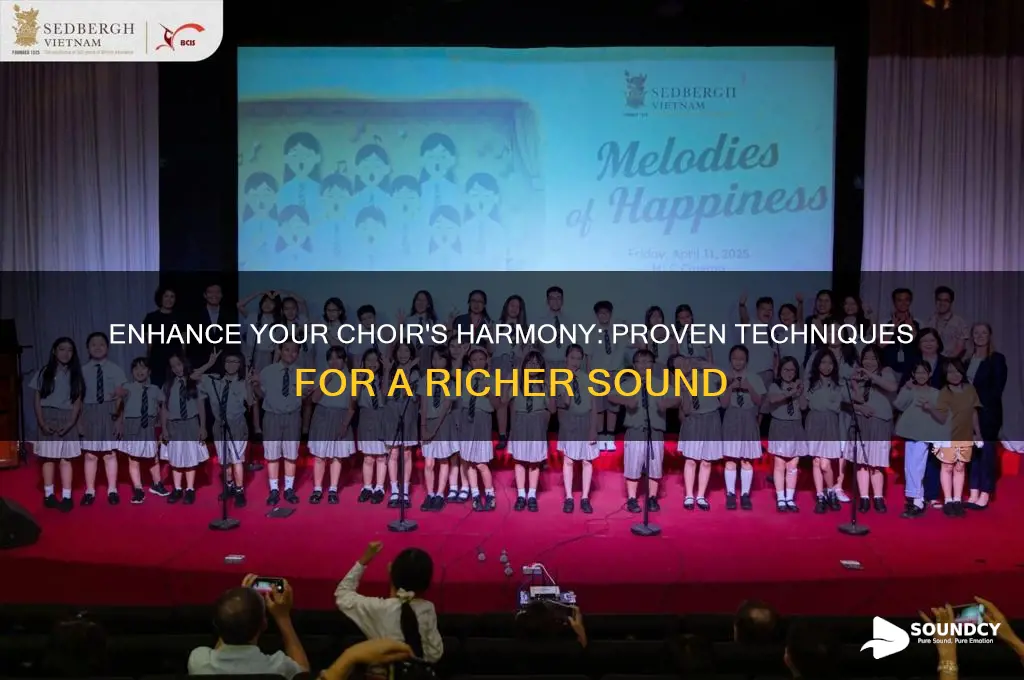how to improve choir sound