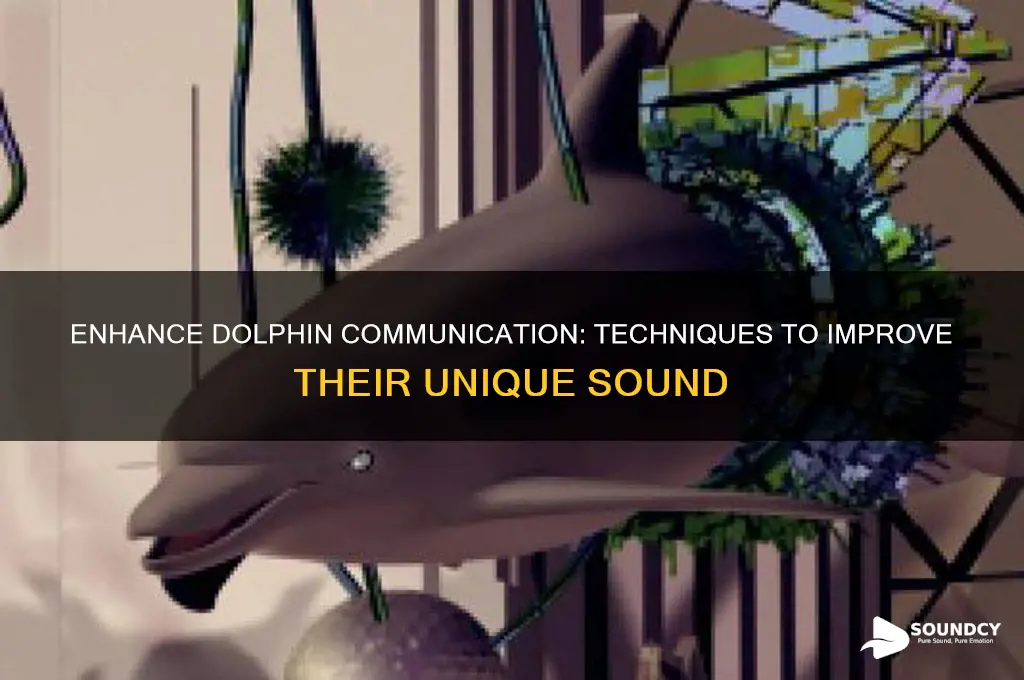 how to improve dolphin sound