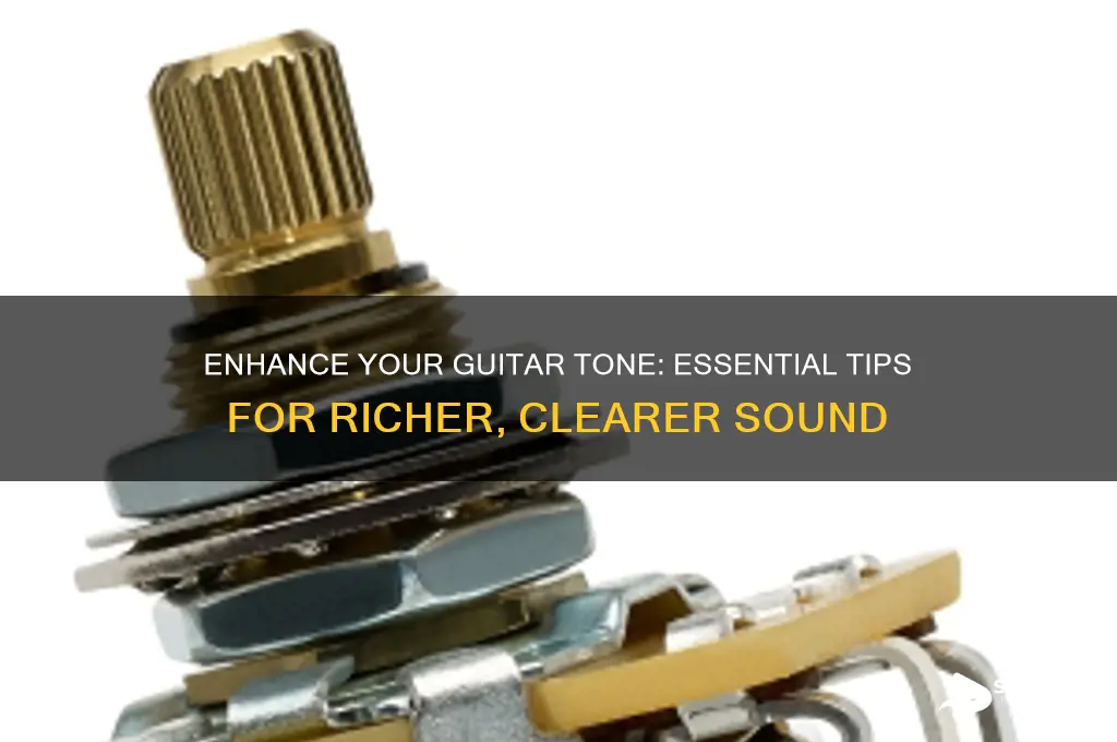 how to improve guitar sound