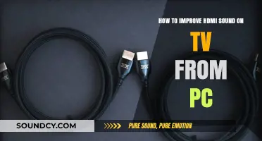 Enhance Your PC to TV HDMI Audio Experience: Simple Fixes