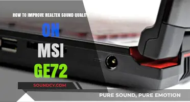 Enhance Realtek Audio on MSI GE72: Simple Quality Improvement Tips