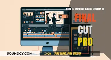 Enhance Your Audio: Mastering Sound Quality in Final Cut Pro