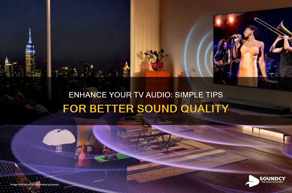 how to improve tv sound