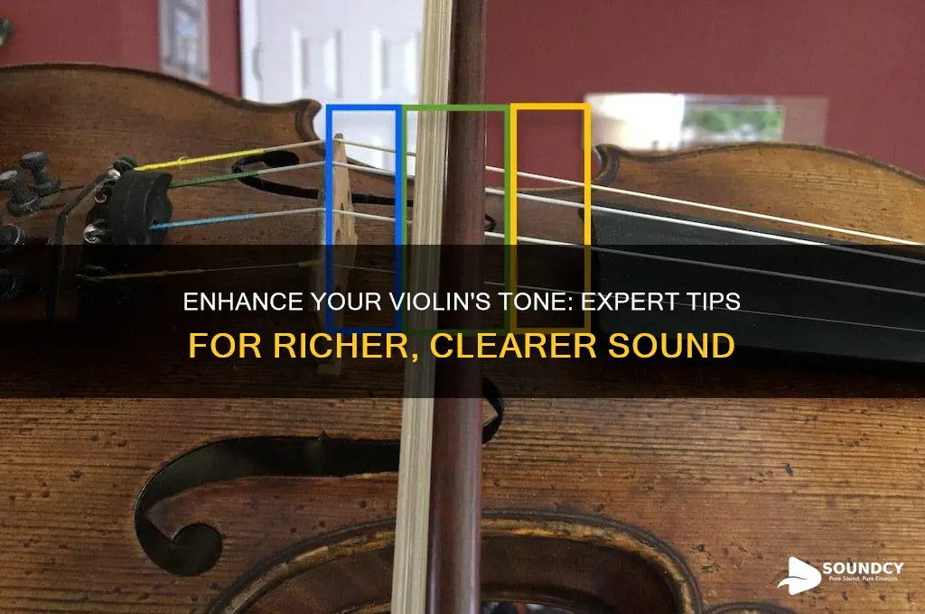 how to improve violin sound