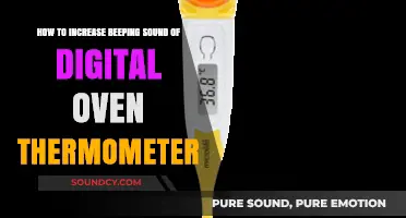 Amplify Your Digital Oven Thermometer’s Beeping Sound: Quick Fixes and Tips