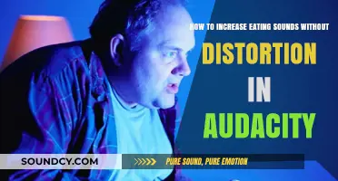 Enhance Eating Sounds in Audacity: Clear, Crisp, and Distortion-Free Tips