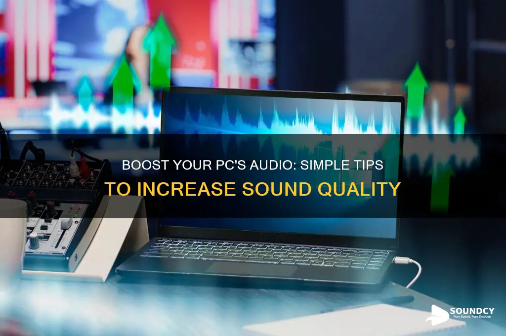 how to increase pc sound