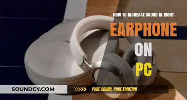 Boost Right Earphone Volume: Quick PC Audio Adjustment Guide