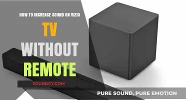 Boost Your Vizio TV Volume: Easy Remote-Free Sound Solutions