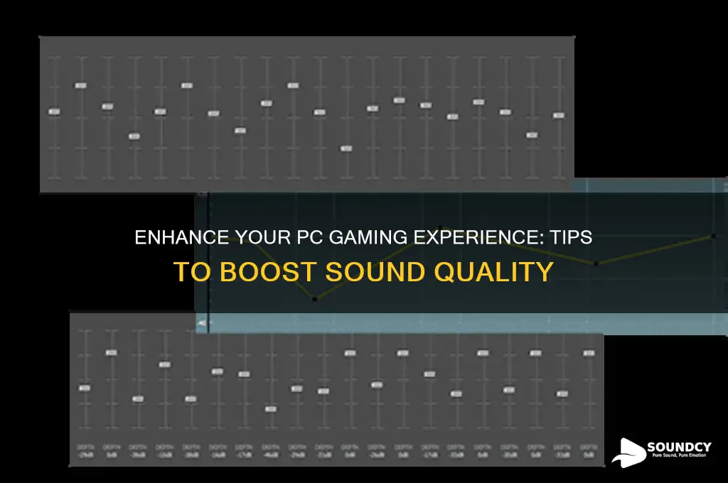 how to increase sound qality on a pc game