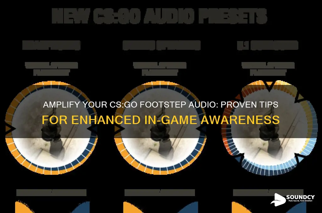 how to increase the sound of footsteps in csgo