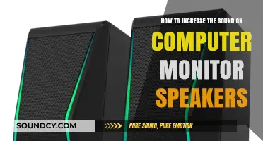 Boost Your Monitor's Audio: Simple Tips to Increase Computer Speaker Sound