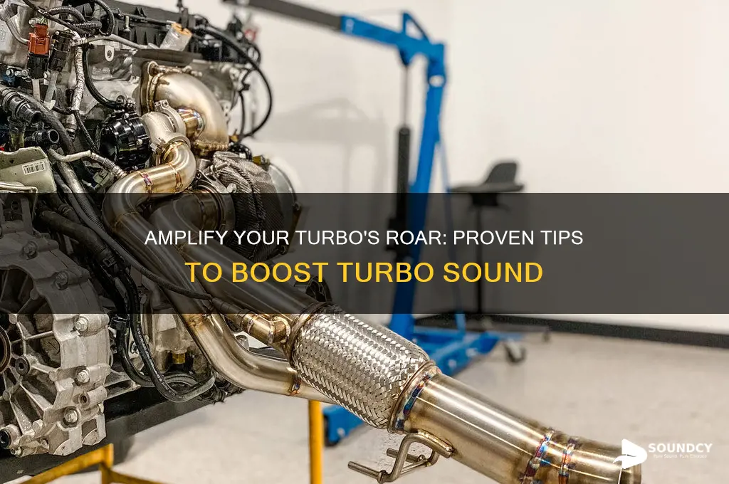 how to increase turbo sound