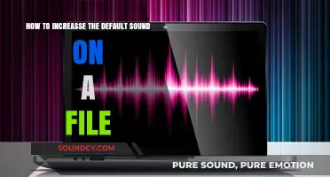 Boost Your Audio: Simple Steps to Increase Default Sound on Files