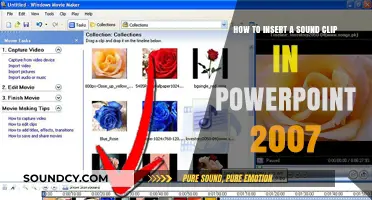 Adding Audio to PowerPoint 2007: A Step-by-Step Sound Clip Guide