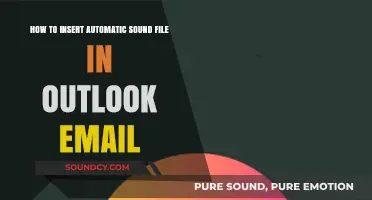 Add Automatic Sound Files to Outlook Emails: A Step-by-Step Guide