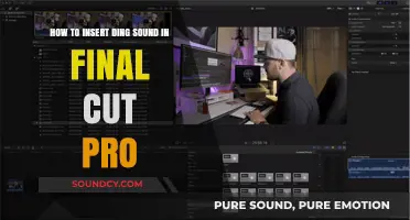Add Ding Sound in Final Cut Pro: Quick & Easy Guide