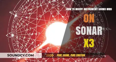 Mastering MIDI: Adding Instrument Sounds in Sonar X3 Easily