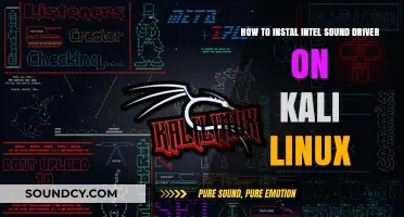 Installing Intel Sound Drivers on Kali Linux: A Step-by-Step Guide