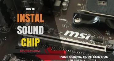 Easy Guide to Installing a Sound Chip in Your Electronics