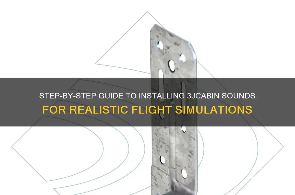 how to install 3jcabin sounds