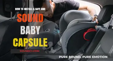 Secure Your Little One: A Step-by-Step Baby Capsule Installation Guide