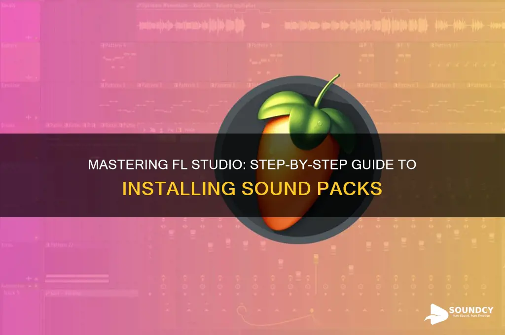 how to install a sound pack in fl studio