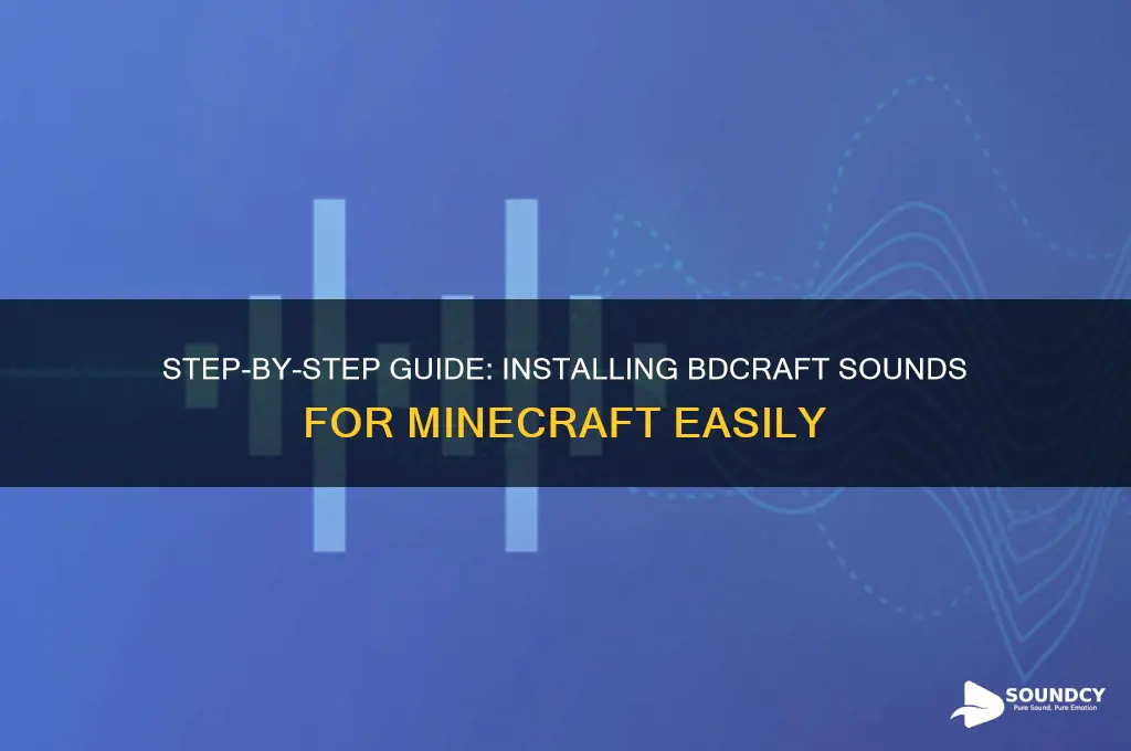 how to install bdcraft sounds