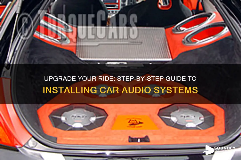how to install car sound