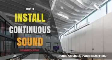 Mastering Continuous Sound Installation: A Step-by-Step Guide for Beginners