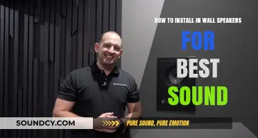 Master In-Wall Speaker Installation for Optimal Home Audio Experience