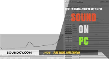 Easy Guide to Installing Sound Output Devices on Your PC