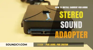 Easy Guide: Installing Sabrent USB Audio Stereo Sound Adapter