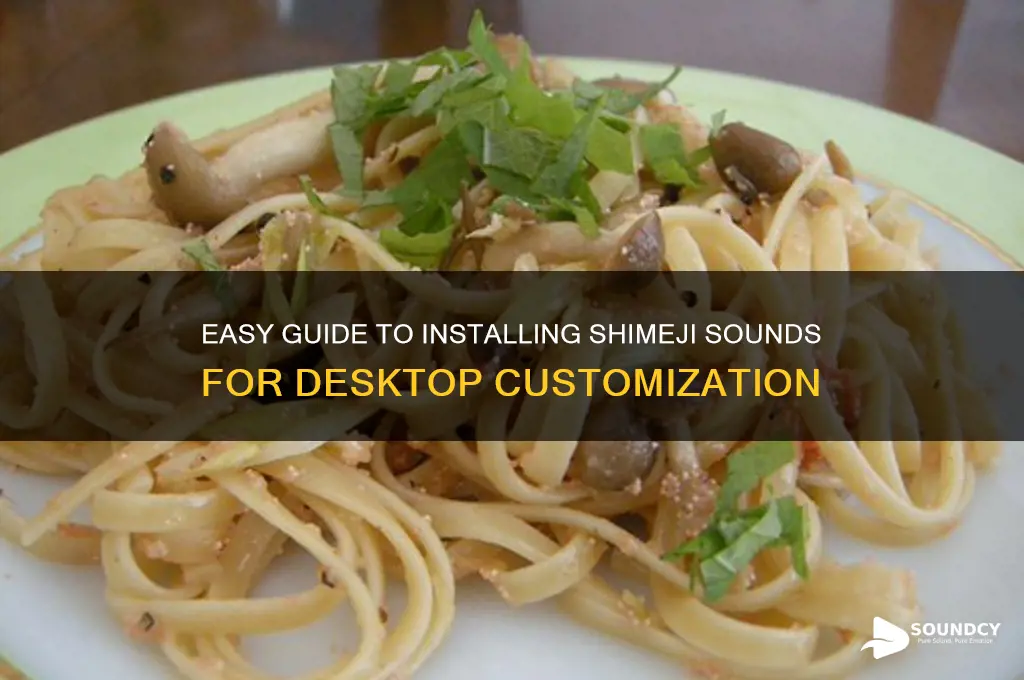 how to install shimeji sounds