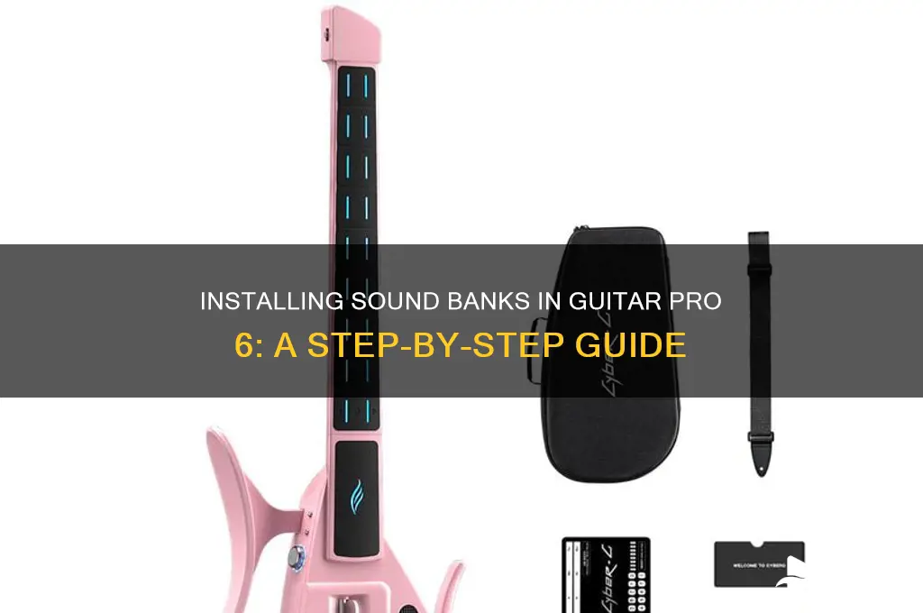 how to install sound banks in guitar pro 6