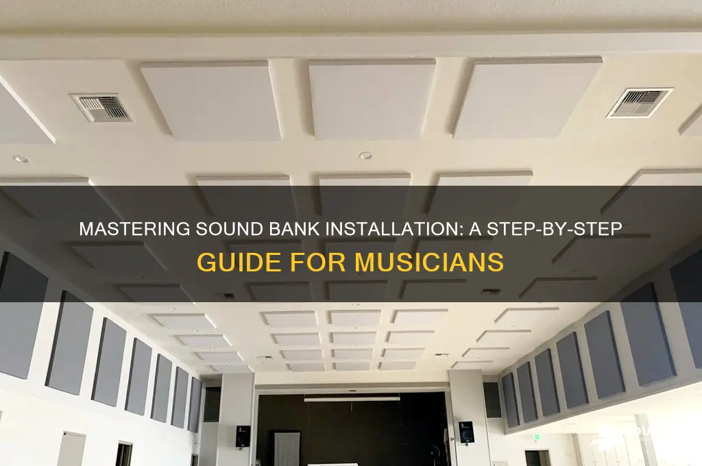 how to install sound banks