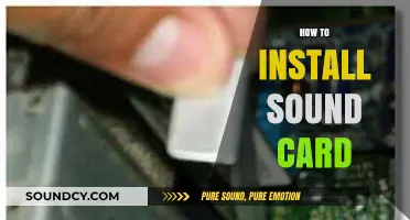 Easy Guide to Installing a Sound Card in Your PC