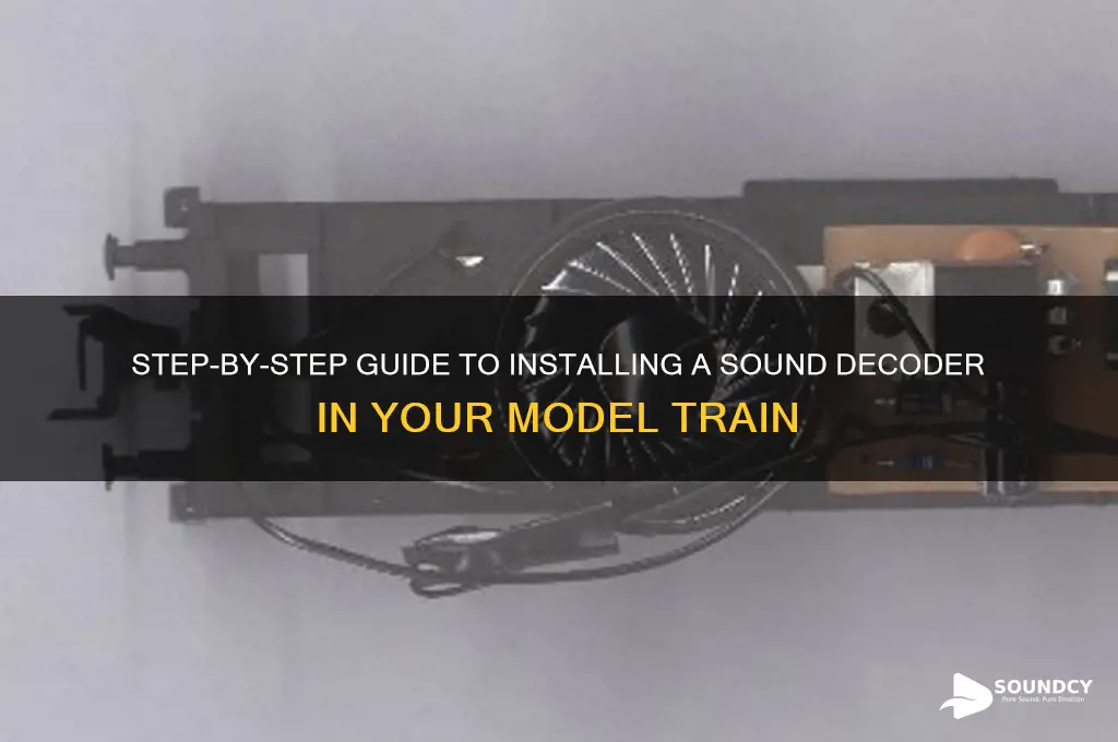 how to install sound decoder