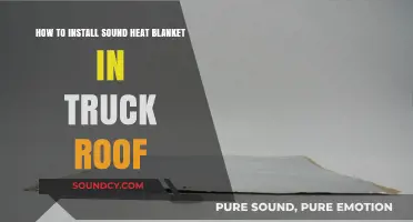 Easy Guide to Installing a Sound Heat Blanket in Your Truck Roof