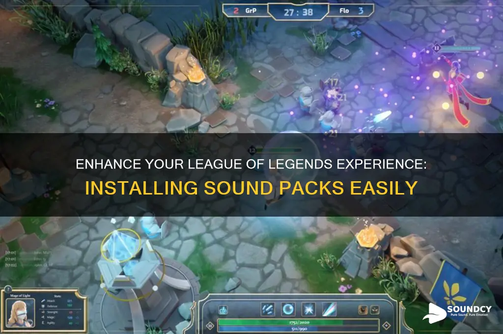 how to install sound packs for league of legends