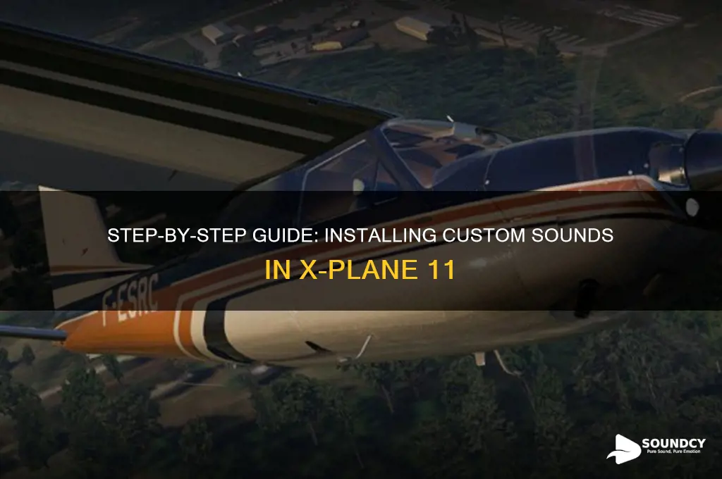 how to install sounds xp11
