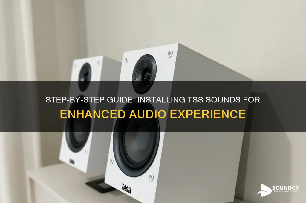 how to install tss sounds