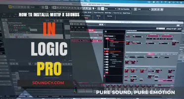 Install Motif X Sounds in Logic Pro: A Step-by-Step Guide