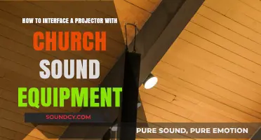 Seamlessly Integrating Projectors with Church Sound Systems: A Step-by-Step Guide